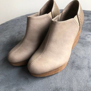 Dr. Scholl's Harlow Women's Wedge Shoes Taupe: 10M